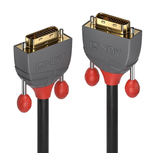 Lindy Cavo Dvi-D Dual Link Anthra Line 7.5M 36225
