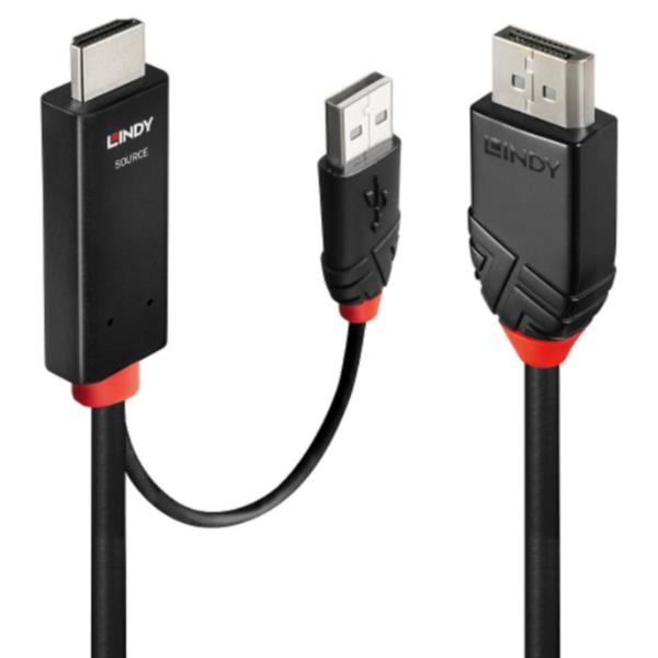 Lindy Cavo Hdmi A Displayport 2M 41499