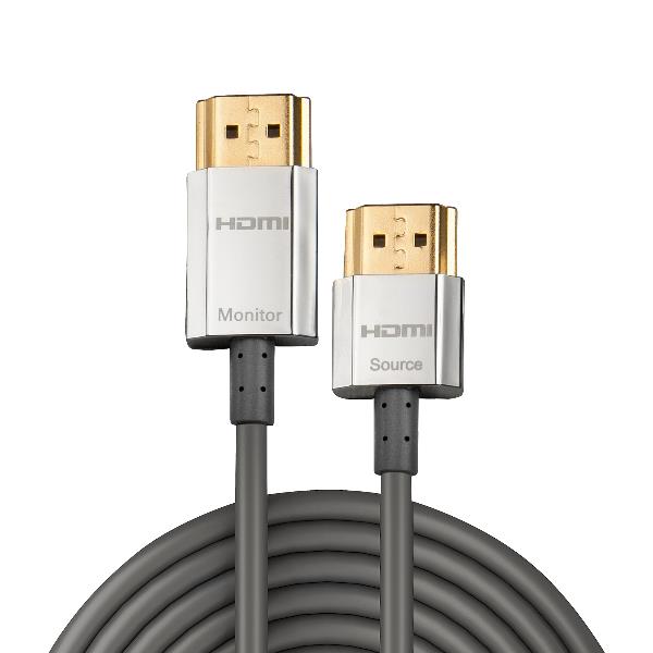 Lindy Cavo Slim Hdmi High Speed Cromo Attivo 4 5m 41676