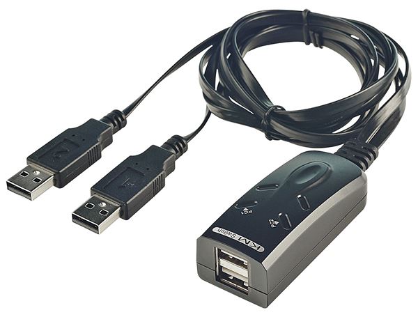 Lindy Switch Km Tastiera Mouse USB Per 2 Computer 32165