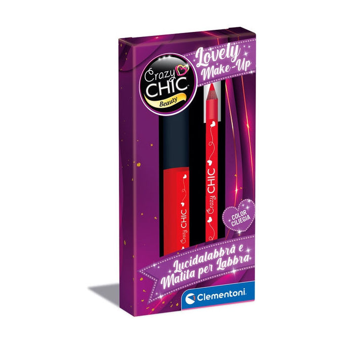 Lipgloss e matita labbra Cherry color CRAZY CHIC 18881
