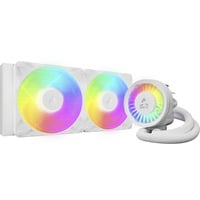 Liquid Freezer III Pro 280 A-RGB (White) Processore Raffreddatore di liquidi tutto in uno 12 cm Bianco 1 pz, Raffreddamento ad acqua