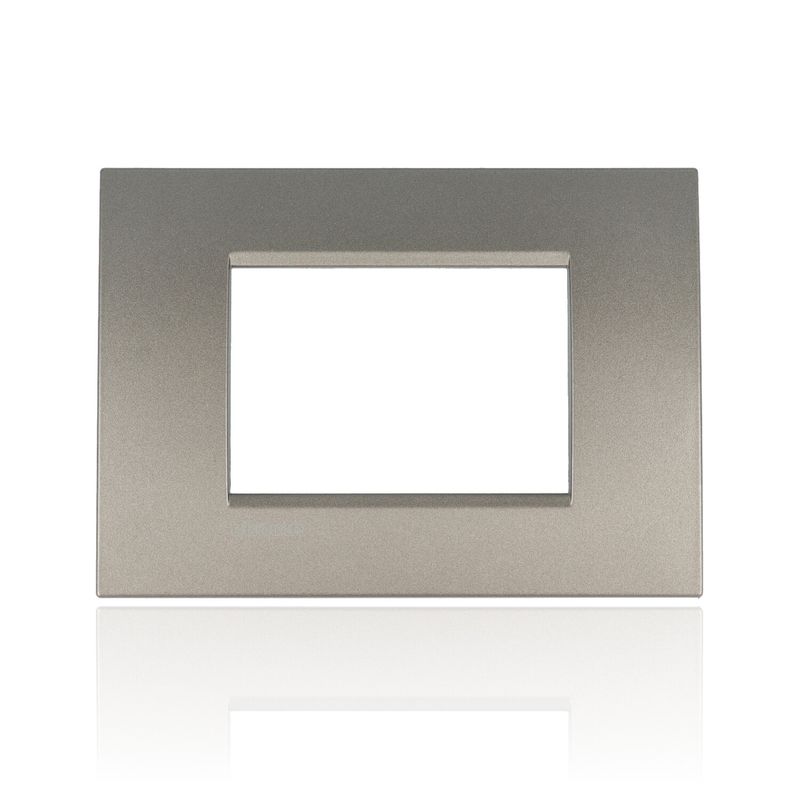 Lna4803ae - Placca Quadra 3 Moduli - Avenue - Livinglight - Bticino