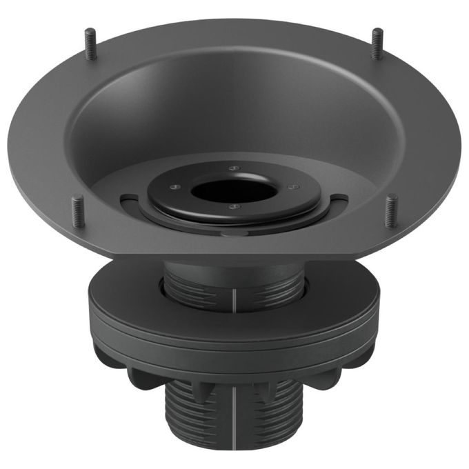 Logitech 952-000080 Tap Riser Mount Supporto per Controller Videocomunicazione Rotazione 180° Inclinazione 30° Gestione Cavi Integrata colore Graphite