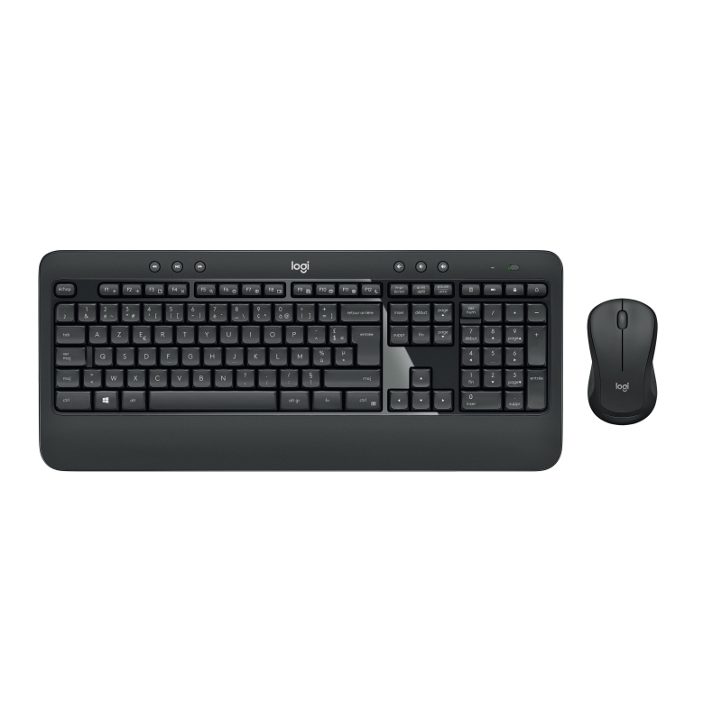Logitech advanced mk540 tastiera mouse incluso universale usb azerty belga nero, bianco Logitech advanced mk540 tastiera mouse incluso universale usb azerty belga nero, bianco