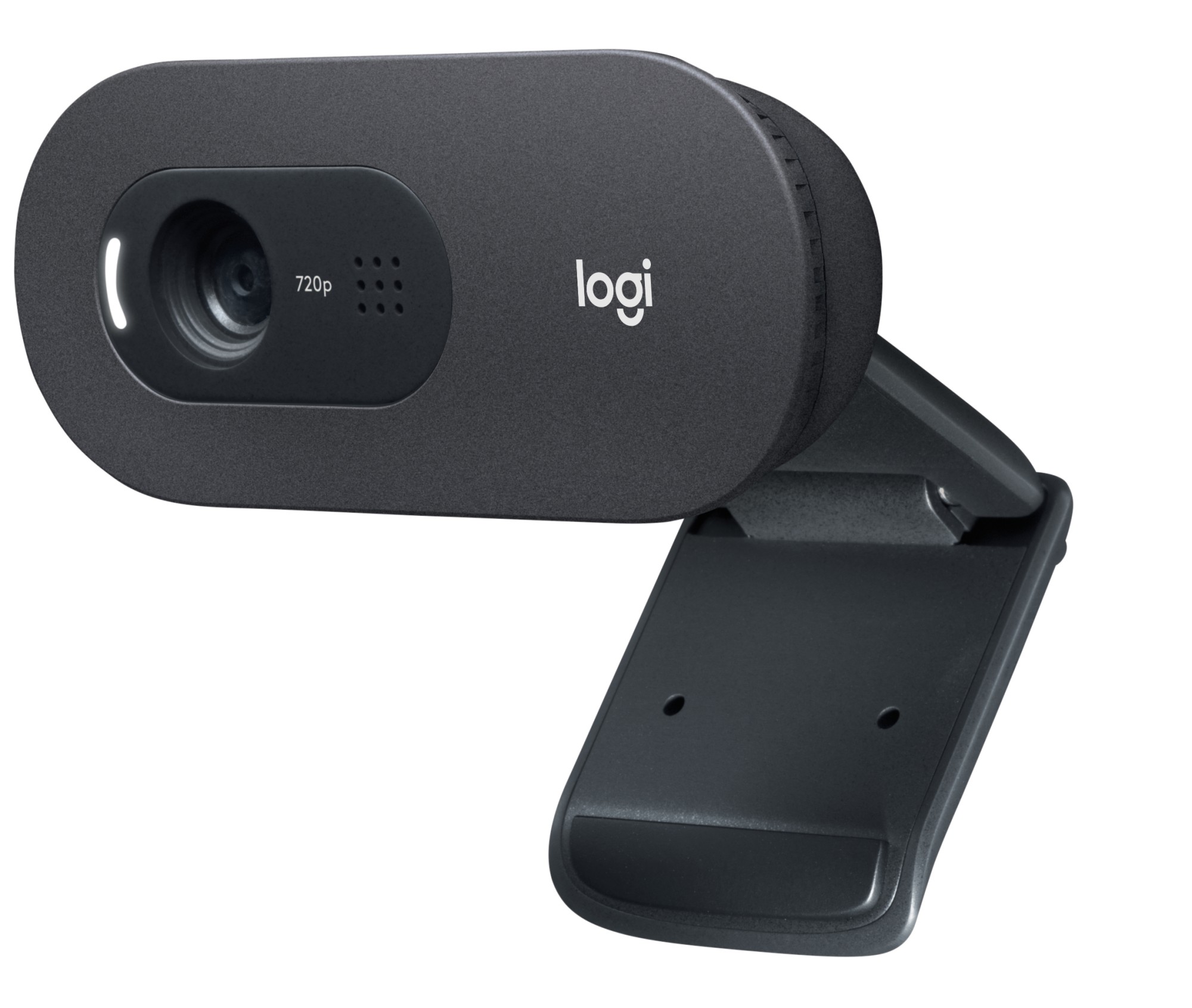 Logitech C505 Webcam HD - Videocamera USB Esterna 720p HD per Desktop o Laptop con Microfono a Lunga Portata Compatibile con PC o Mac
