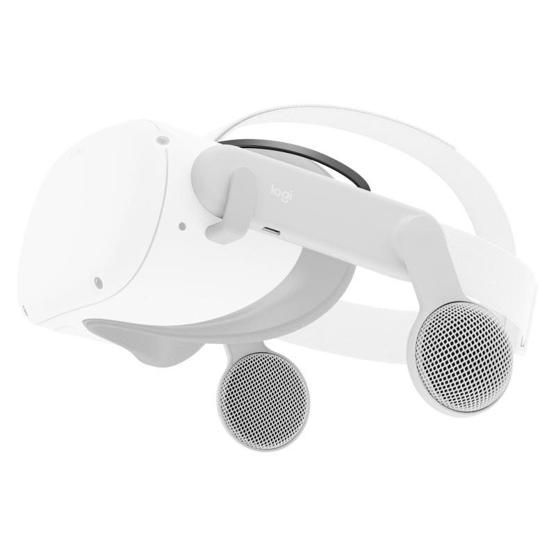 Logitech chorus off-ear integrated audio for
