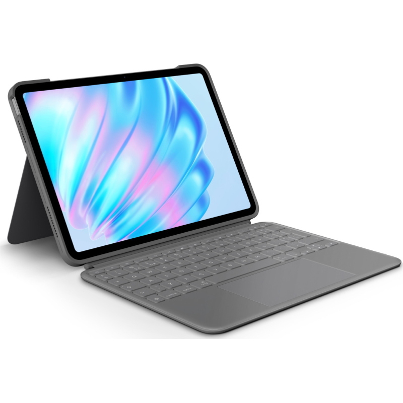 Logitech combo touch qwerty inglese uk smart connector grigio
