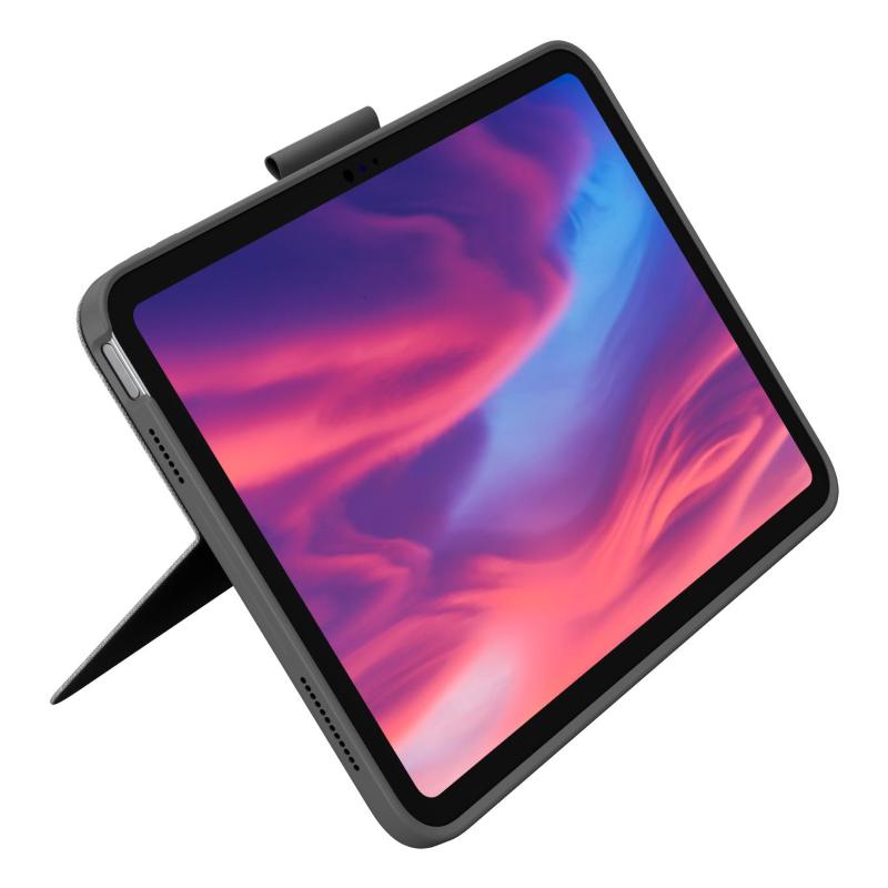 Logitech combo touch - tastatur und foliohülle - mit trackpad - hintergrundbeleuchtet - apple smart connector - qwertz Logitech combo touch - tastatur und foliohülle - mit trackpad - hintergrundbeleuchtet - apple smart connector - qwertz