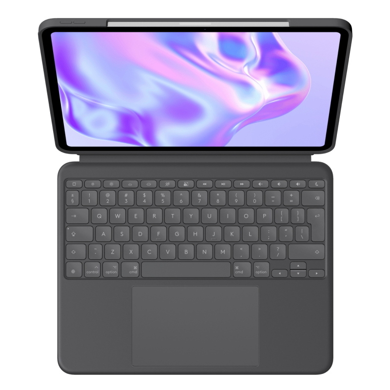 Logitech combo touch - tastatur und foliohuelle - mit trackp