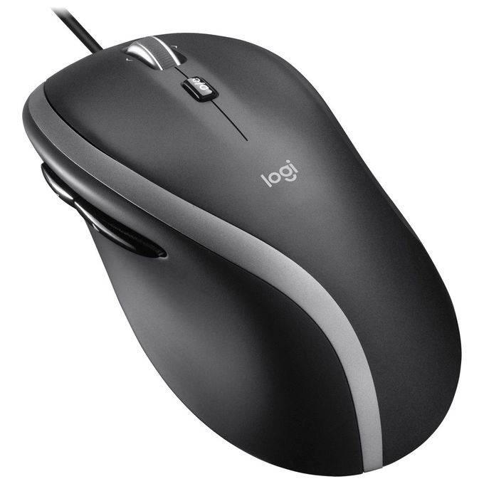 Logitech corded m500s mouse ufficio mano destra usb tipo a ottico 4000 dpi