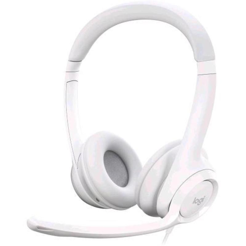 Logitech - Cuffia Con Microfono H390-bianco Logitech - Cuffia Con Microfono H390-bianco