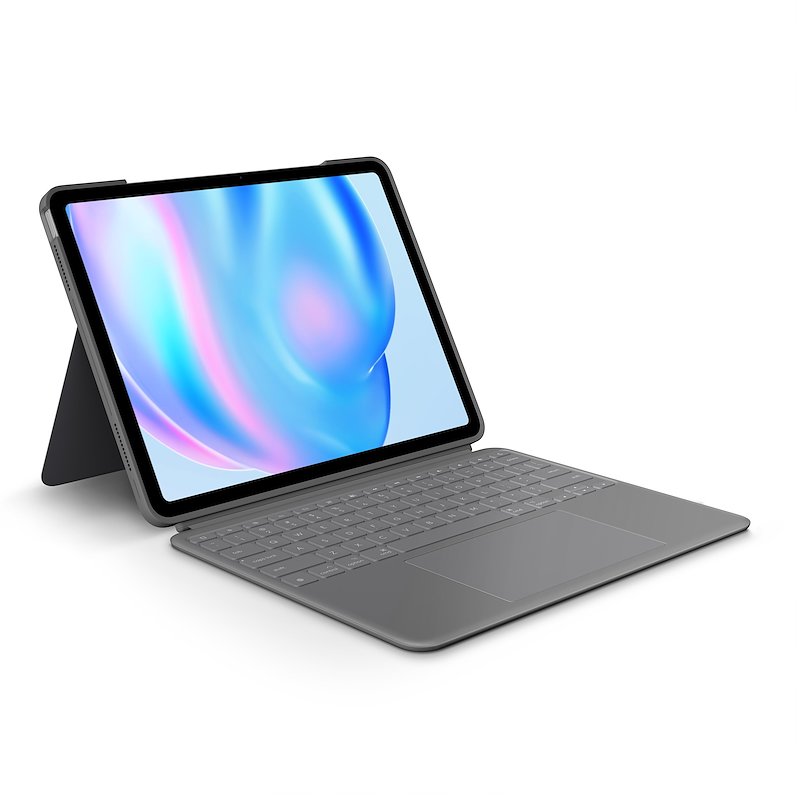 Logitech - Custodia Combo Touch iPad Air 13 (m2)-grafite