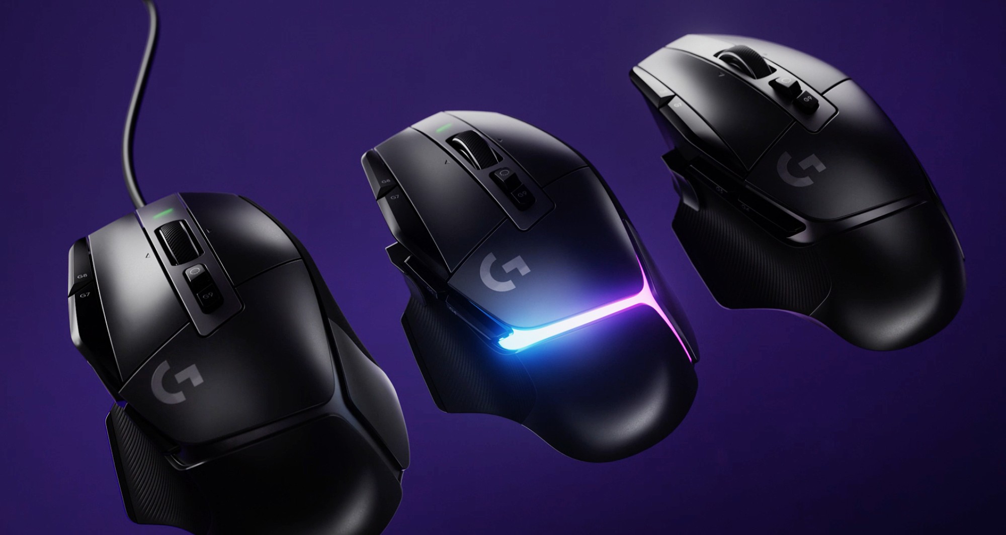 Logitech G 910-006180 mouse Gaming Mano destra RF Wireless Ottico 25600 DPI