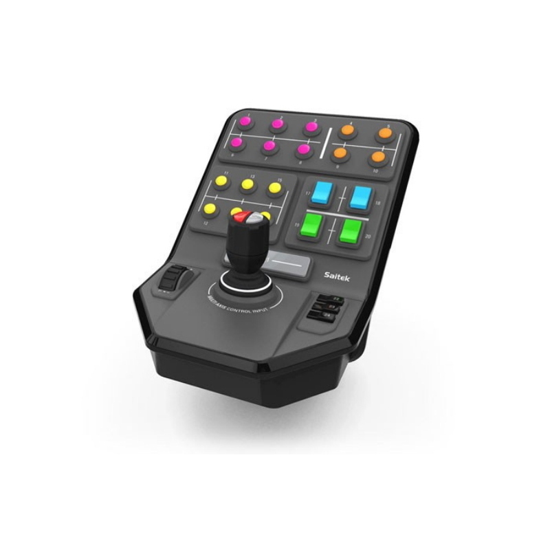 Logitech g farm sim vehicle side panel nero usb 2.0 speciale analogico/digitale pc