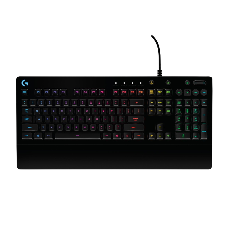 Logitech g g213 prodigy gaming keyboard tastiera usb azerty belga nero