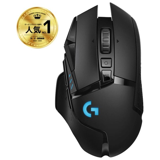 Logitech G G502 Mouse RF Wireless Ottico 16000 DPI Mano Destra