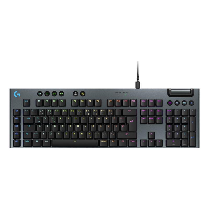 Logitech g g915 x tastiera gaming usb qwertz tedesco nero