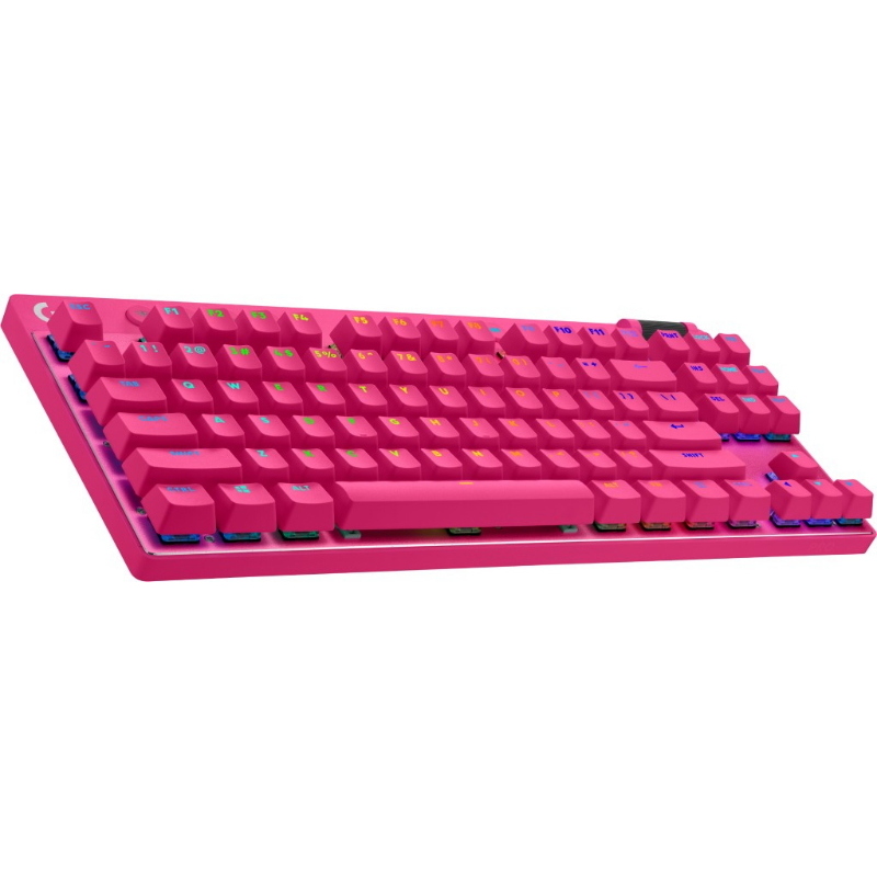 Logitech g pro x tkl tastiera giocare rf senza fili + bluetooth qwerty us international magenta Logitech g pro x tkl tastiera giocare rf senza fili + bluetooth qwerty us international magenta