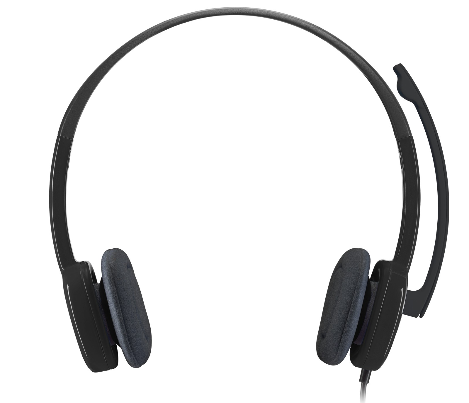 LOGITECH H151 HEADSET STEREO CUFFIE PC, nero