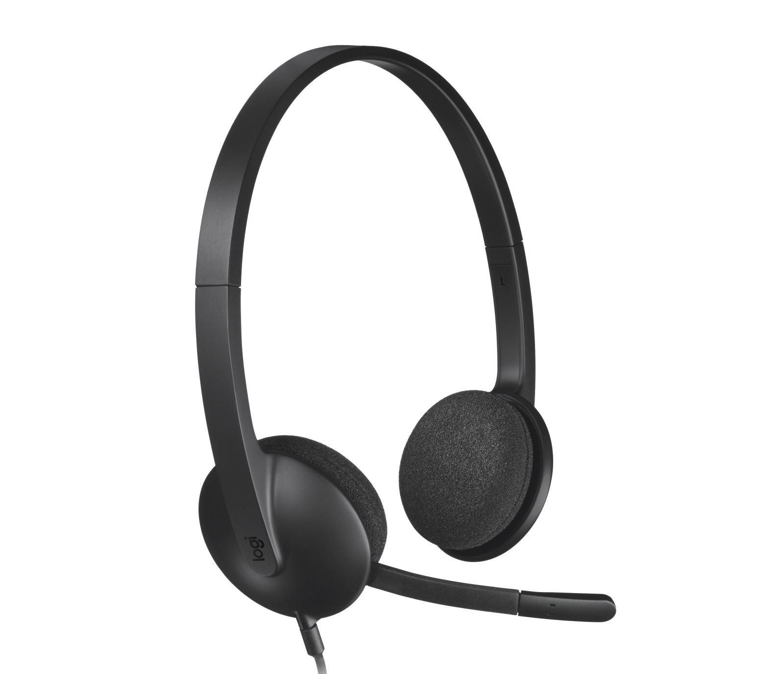 LOGITECH HEADSET H340 USB CUFFIE PC, nero LOGITECH HEADSET H340 USB CUFFIE PC, nero
