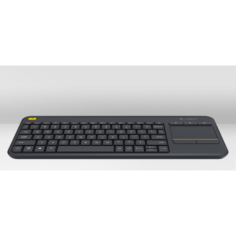 Logitech k400 plus tv tastiera rf wireless qwertz ceco nero Logitech k400 plus tv tastiera rf wireless qwertz ceco nero