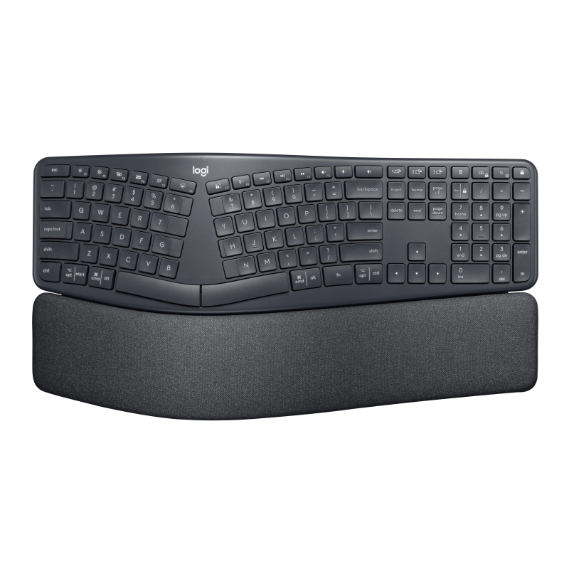 Logitech k860 for business tastiera bluetooth inglese grafite