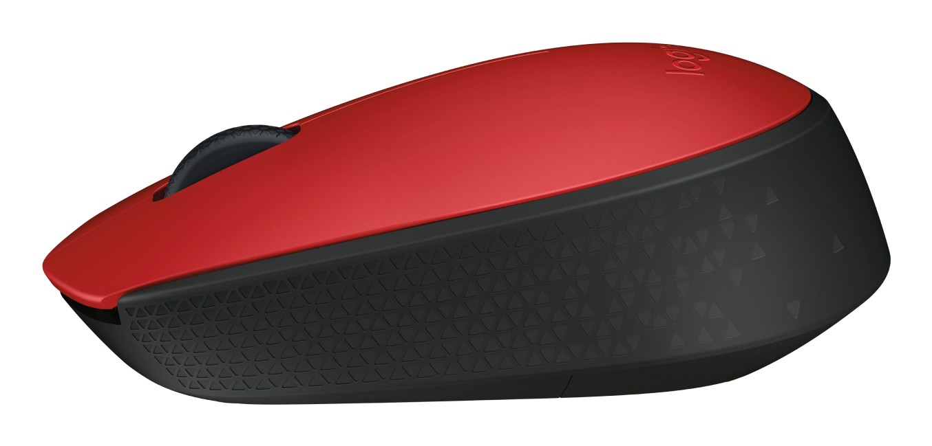 Logitech - M171 Red-rosso / Nero