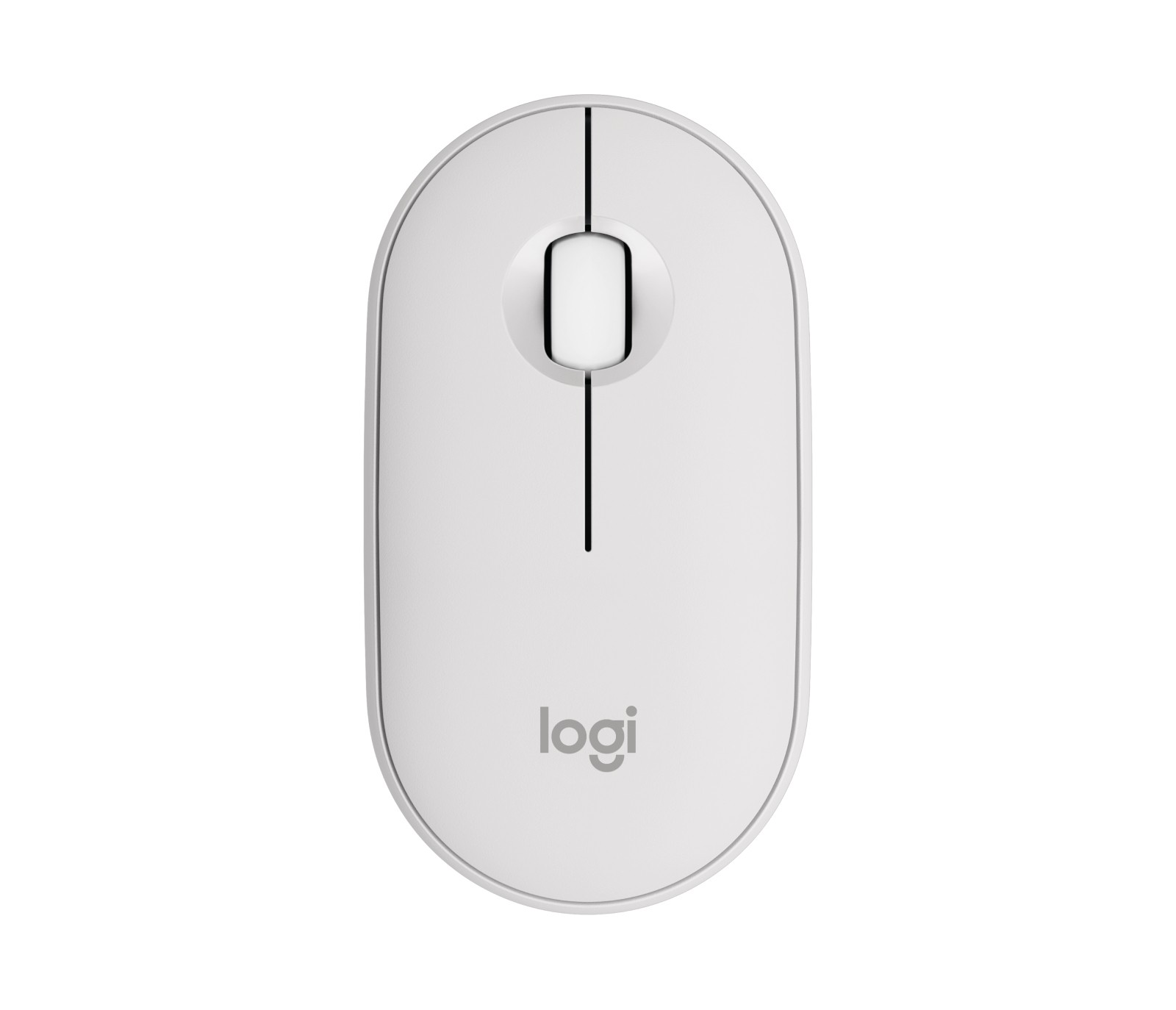 Logitech - M350 Pebble Wireless Mouse 2-offwhite