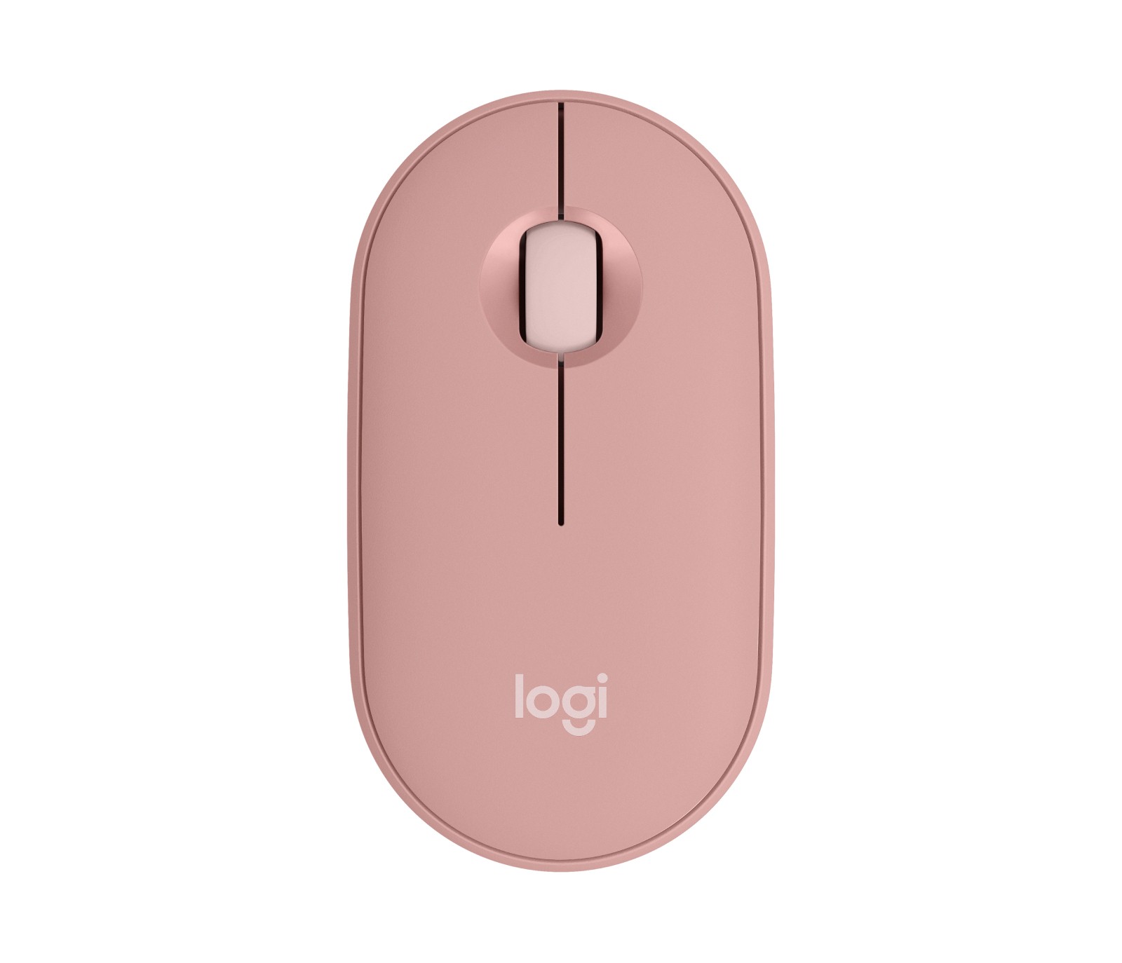 Logitech - M350 Pebble Wireless Mouse 2-rose
