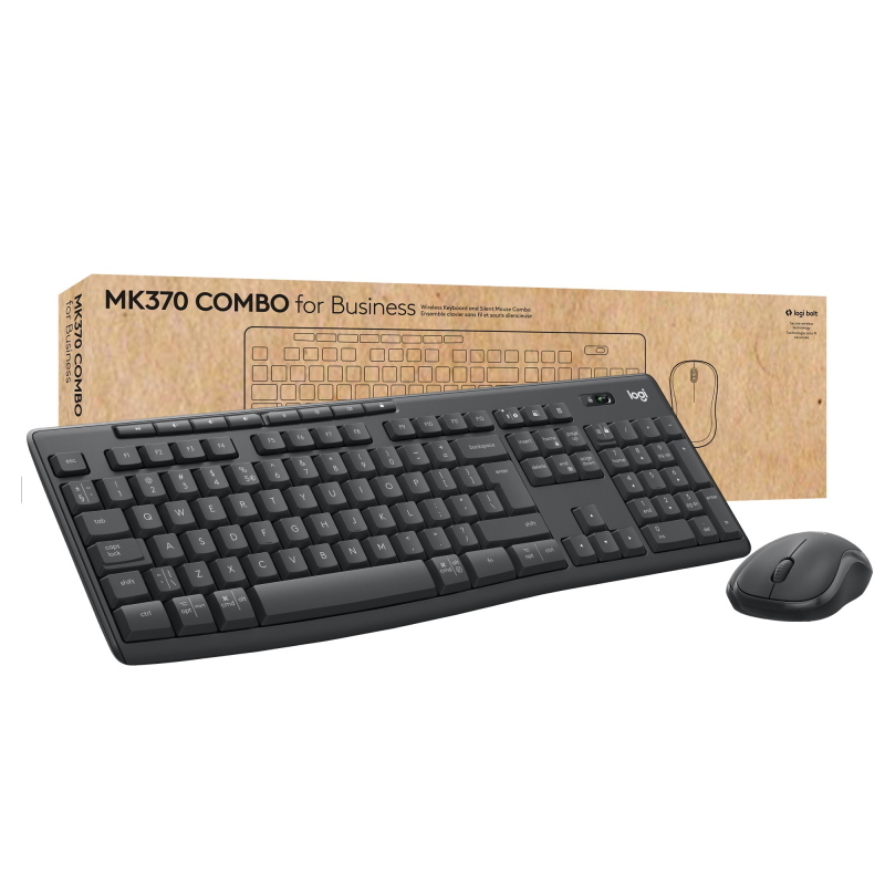 Logitech mk370 combo for business tastiera mouse incluso ufficio rf senza fili + bluetooth azerty francese grafite Logitech mk370 combo for business tastiera mouse incluso ufficio rf senza fili + bluetooth azerty francese grafite