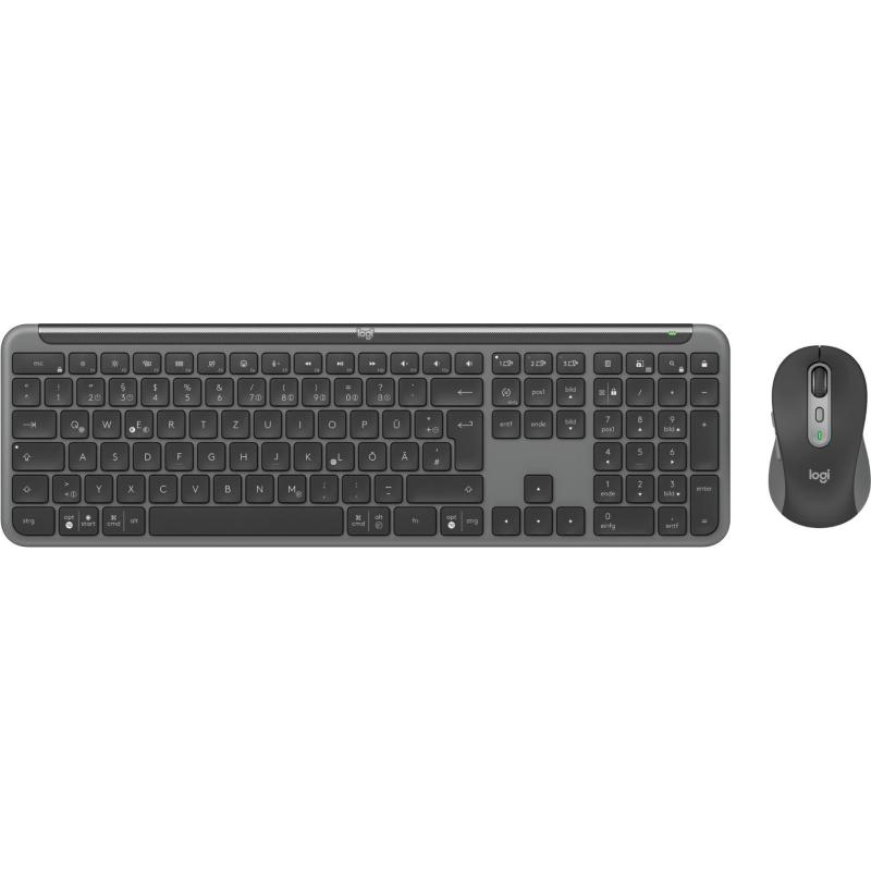 Logitech mk950 signature for business tastiera mouse incluso rf senza fili + bluetooth qwertz tedesco grafite Logitech mk950 signature for business tastiera mouse incluso rf senza fili + bluetooth qwertz tedesco grafite