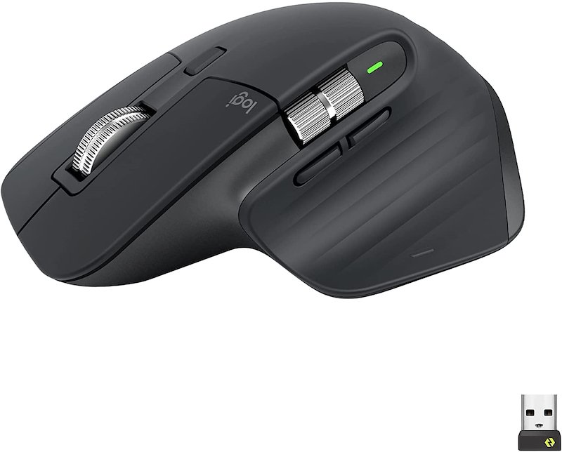 Logitech - Mouse Mx Master 3s-grigio Scuro