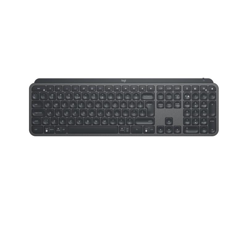 Logitech mx keys for business tastiera bluetooth tedesco grafite