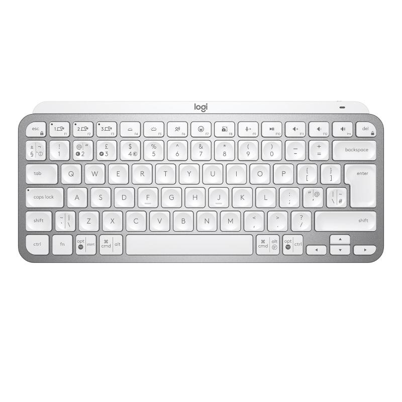 Logitech mx keys mini tastiera rf senza fili + bluetooth qwerty inglese grigio Logitech mx keys mini tastiera rf senza fili + bluetooth qwerty inglese grigio