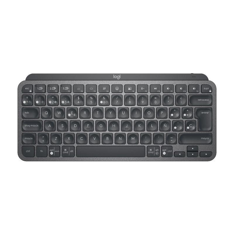 Logitech mx keys mini tastiera rf senza fili + bluetooth qwerty spagnolo grafite Logitech mx keys mini tastiera rf senza fili + bluetooth qwerty spagnolo grafite