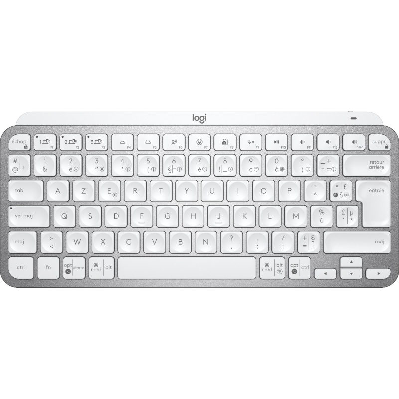Logitech mx keys mini tastiera ufficio rf senza fili + bluetooth zerty francese grigio Logitech mx keys mini tastiera ufficio rf senza fili + bluetooth zerty francese grigio
