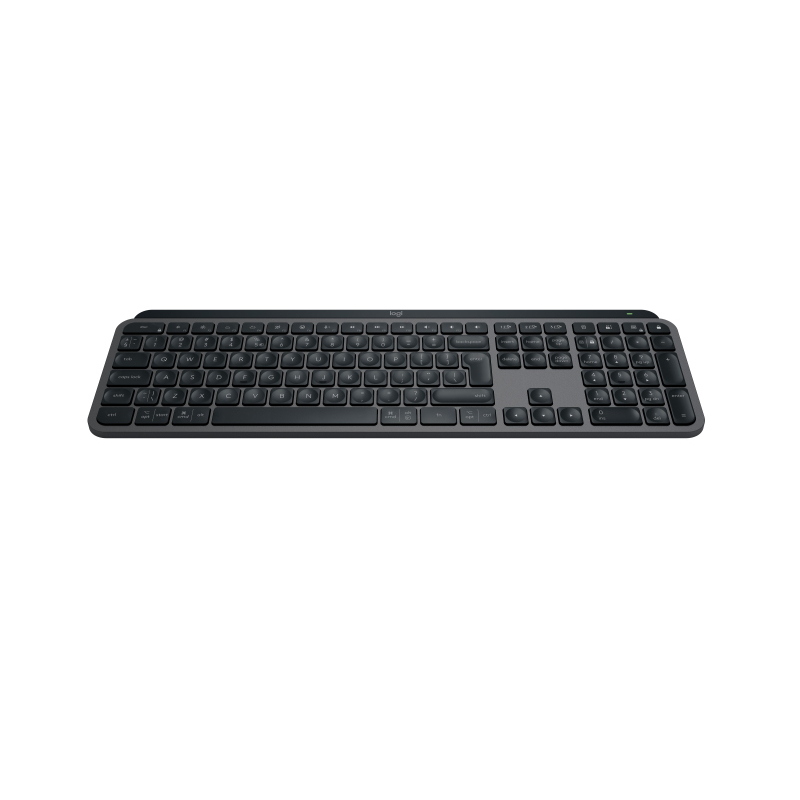 Logitech mx keys s tastiera universale rf senza fili + bluetooth azerty belga grafite