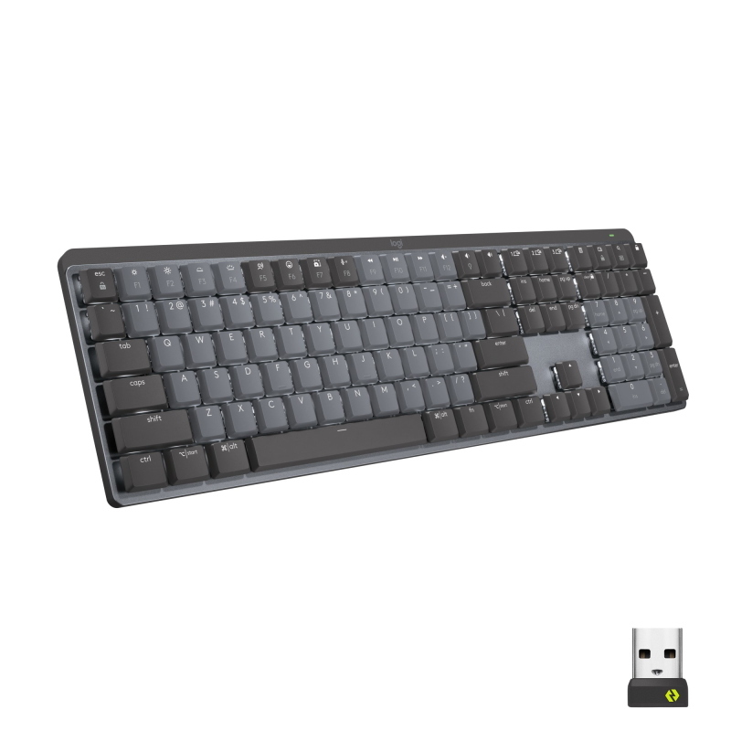 Logitech mx mechanical tastiera rf senza fili + bluetooth qwertz svizzere grafite, grigio Logitech mx mechanical tastiera rf senza fili + bluetooth qwertz svizzere grafite, grigio