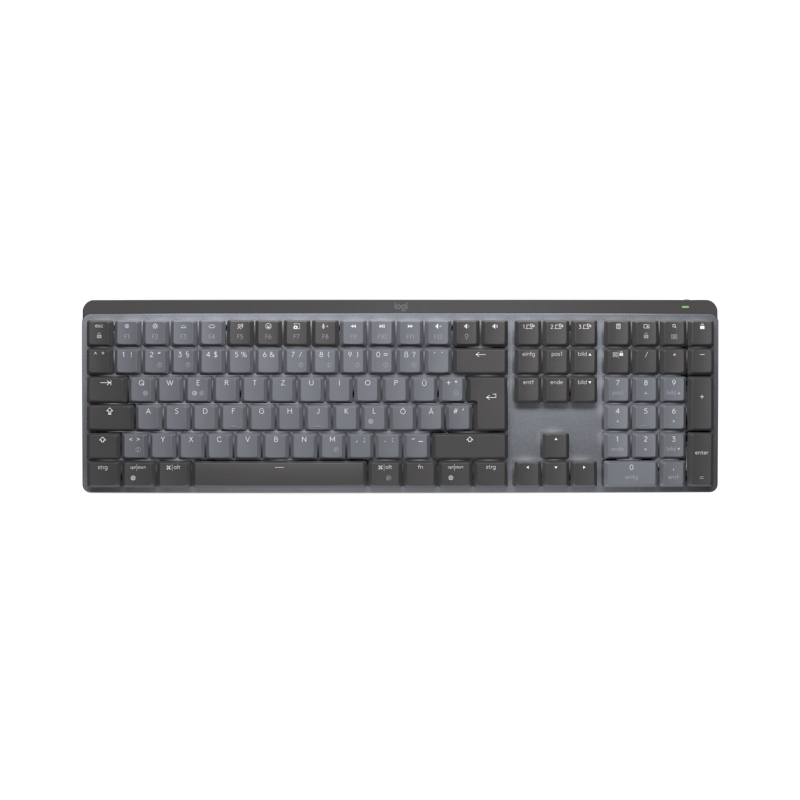 Logitech mx mechanical tastiera rf senza fili + bluetooth qwertz tedesco grafite, grigio Logitech mx mechanical tastiera rf senza fili + bluetooth qwertz tedesco grafite, grigio