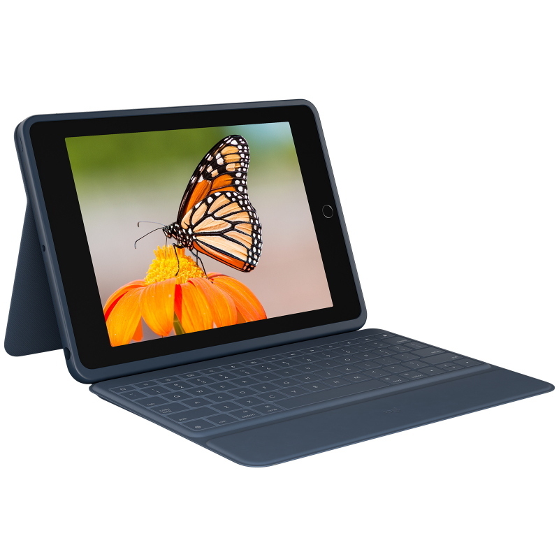 Logitech rugged combo 3 - tastatur und foliohülle - apple smart connector - classic blue - für apple 10.2-inch ipad (7 Logitech rugged combo 3 - tastatur und foliohülle - apple smart connector - classic blue - für apple 10.2-inch ipad (7