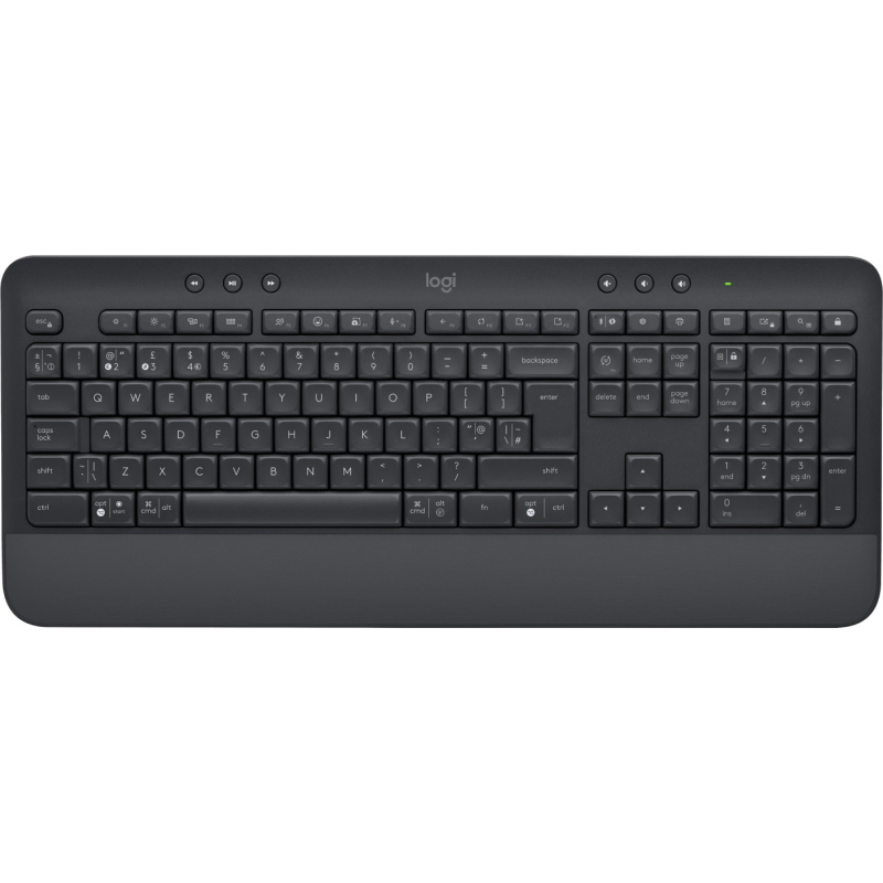 Logitech signature k650 tastiera ufficio bluetooth qwerty inglese uk grafite Logitech signature k650 tastiera ufficio bluetooth qwerty inglese uk grafite