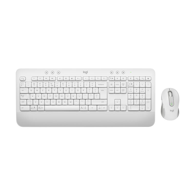 Logitech signature mk650 combo for business tastiera mouse incluso bluetooth qwertz tedesco bianco