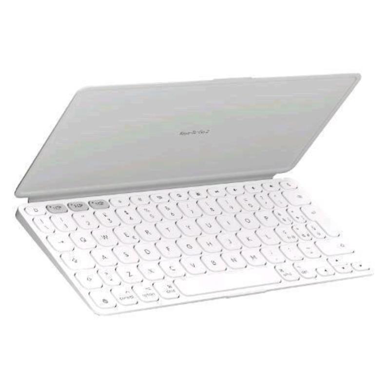 Logitech - Tastiera Keys To Go 2 Apr-pale Grey