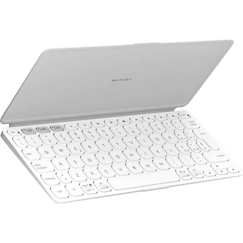 Logitech - Tastiera Keys To Go 2-pale Grey Logitech - Tastiera Keys To Go 2-pale Grey