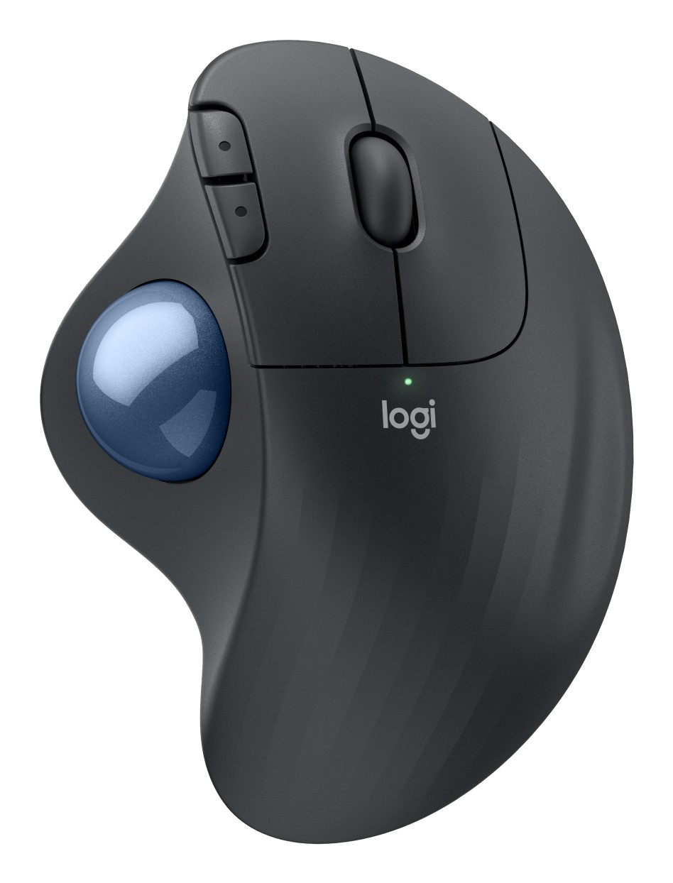 Logitech - Trackball Wireless Ergo M575s-grafite/blu