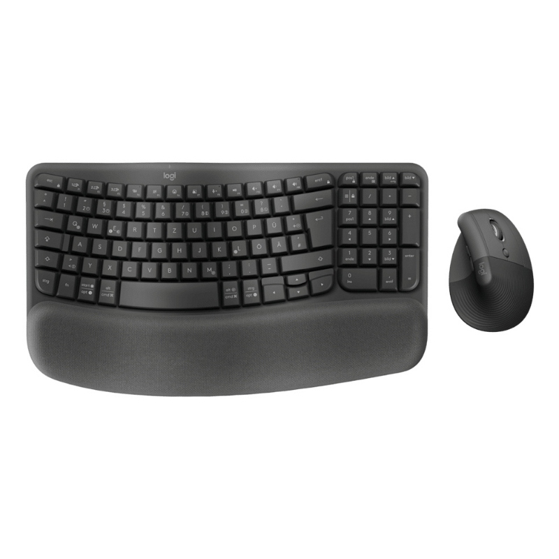 Logitech wave keys and lift combo - tastatur-und-maus-set