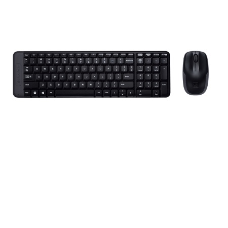 Logitech - Wireless Combo Mk220