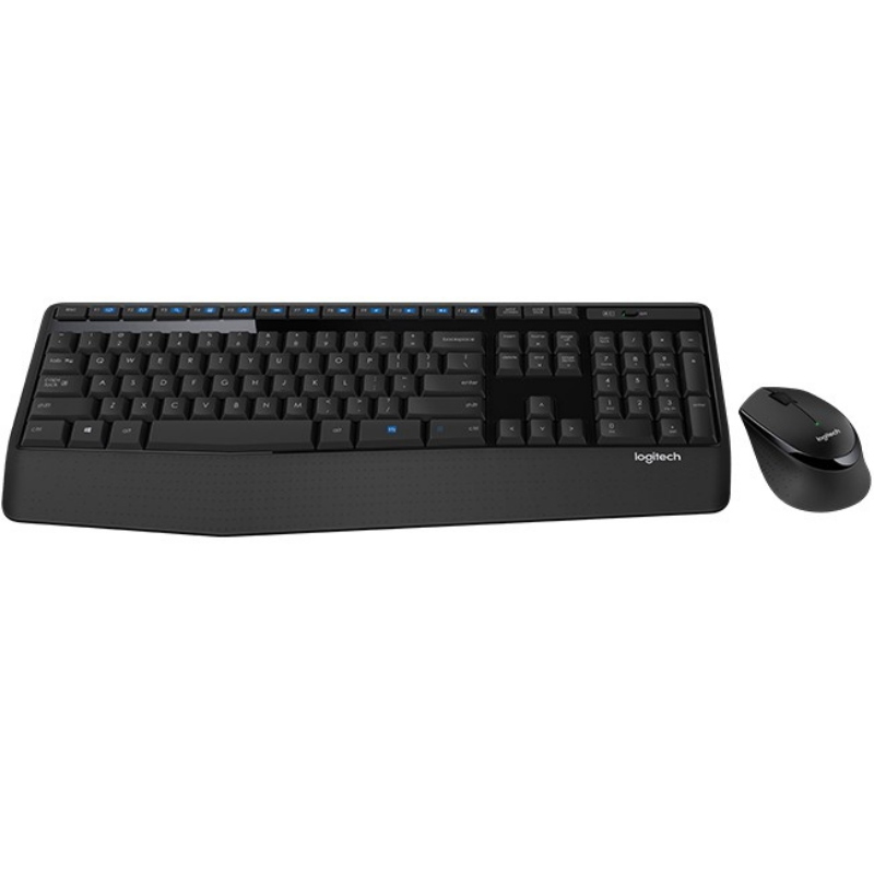Logitech wireless combo mk345 tastiera mouse incluso rf wireless ceco nero Logitech wireless combo mk345 tastiera mouse incluso rf wireless ceco nero