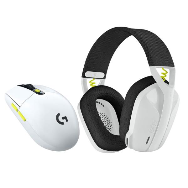 Logitech - Wireless Gaming Combo-bianco